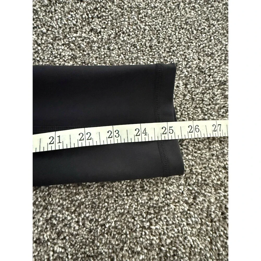 Bucked Up Crossover Leggings Womens Size L Black High Rise Ankle Athletic